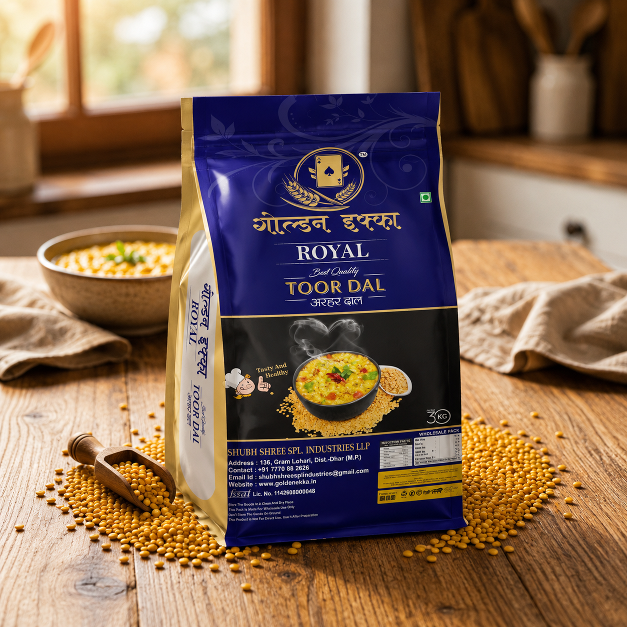 Premium Chana Dal - Golden Ekka